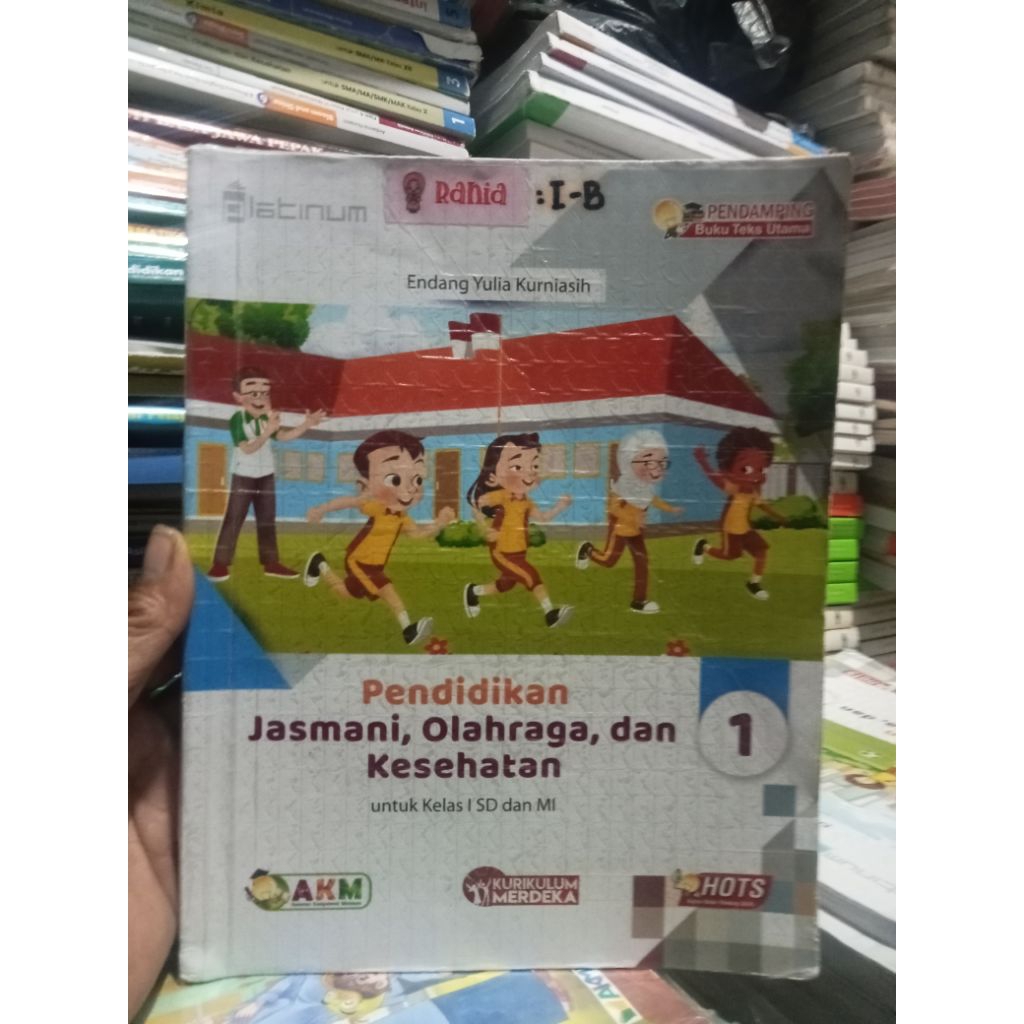 Pendidikan Jasmani Dan Kesehatan Sd Kls 1 original kumer