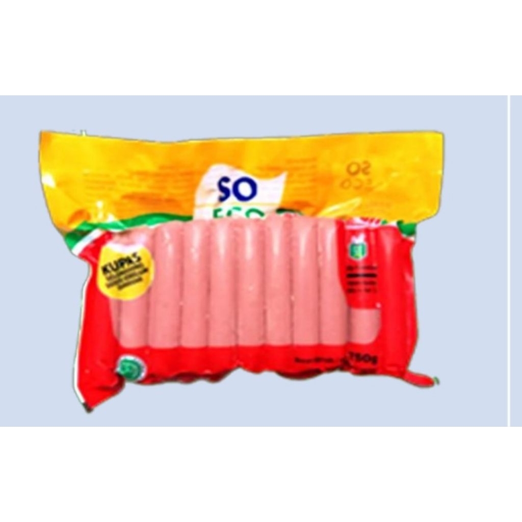 So Eco Sosis Merah 750gr