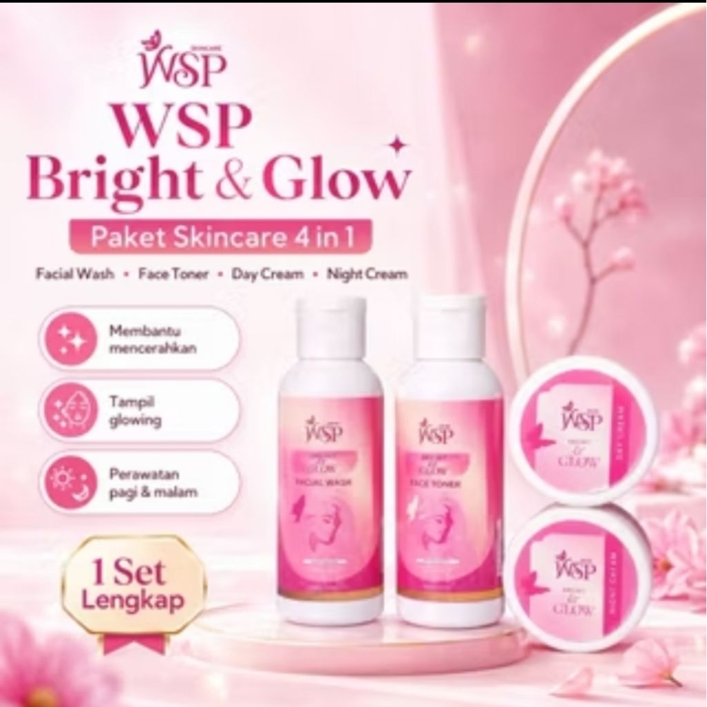 WSP - WSP GLOW - PAKET WSP TERBARU ORIGINAL BPOM