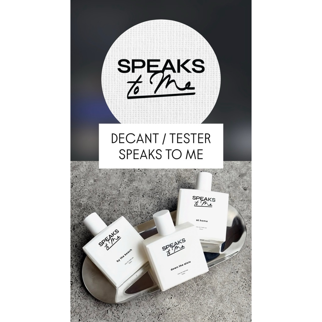 decant speaks to me size 0,5 ml down the aisle at home by the beach dreamer sneaky sugar rush healin