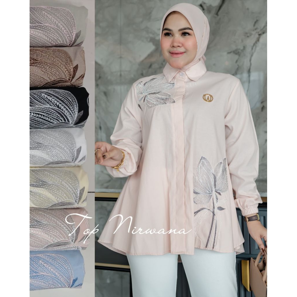Winody Atasan Top Nirwana Blus Winody