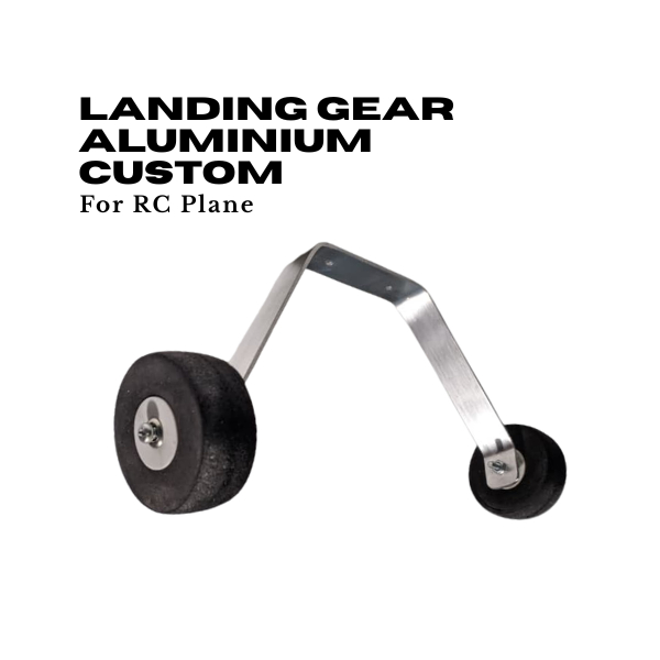 Landing Gear Aluminium Custom for RC Plane/RC Pesawat