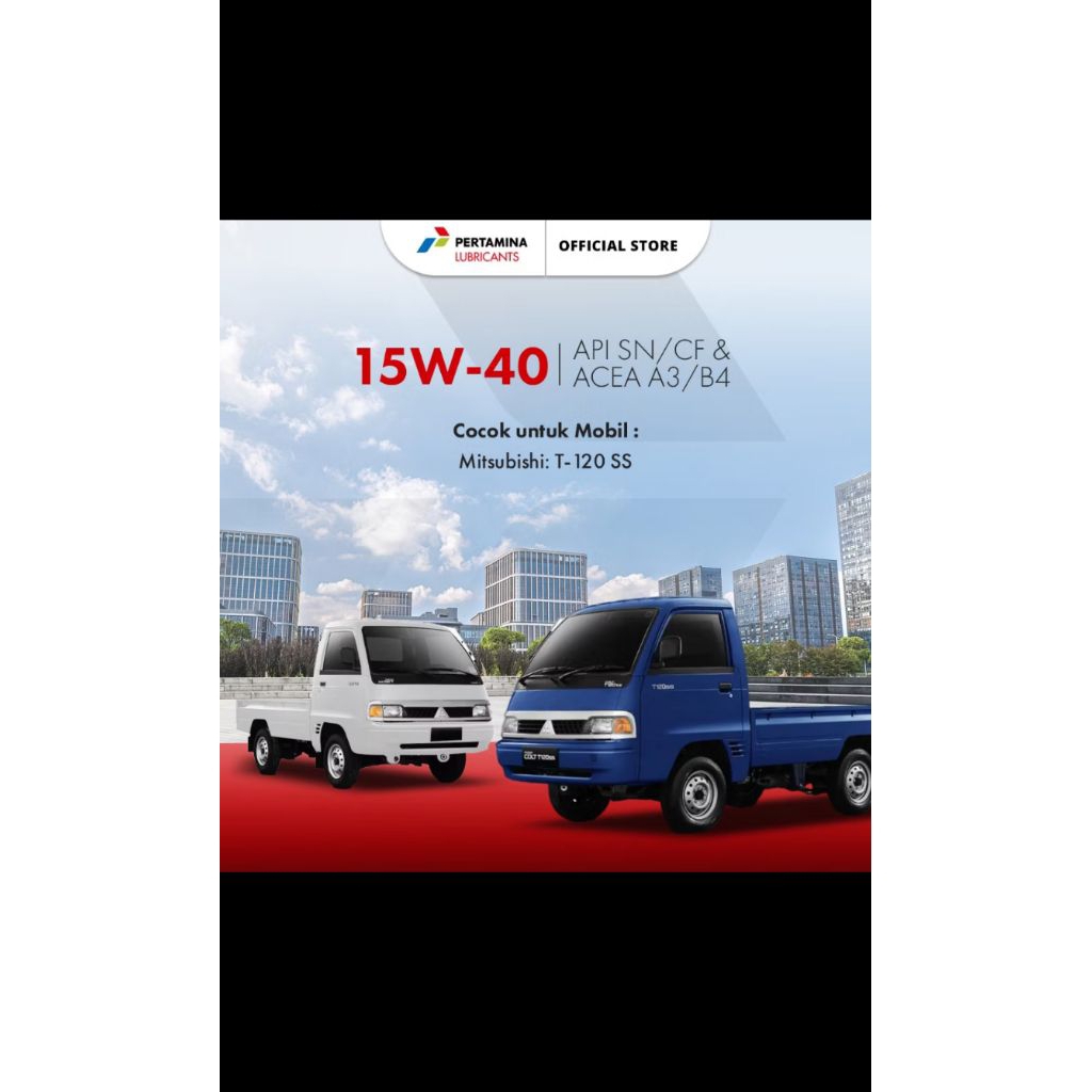 OLI FASTRON TECHNO 15W-40 API SN/CF ACEA/B4 4LITER UNTUK MESIN BENSIN DAN DIESEL 100% ORI PERTAMINA
