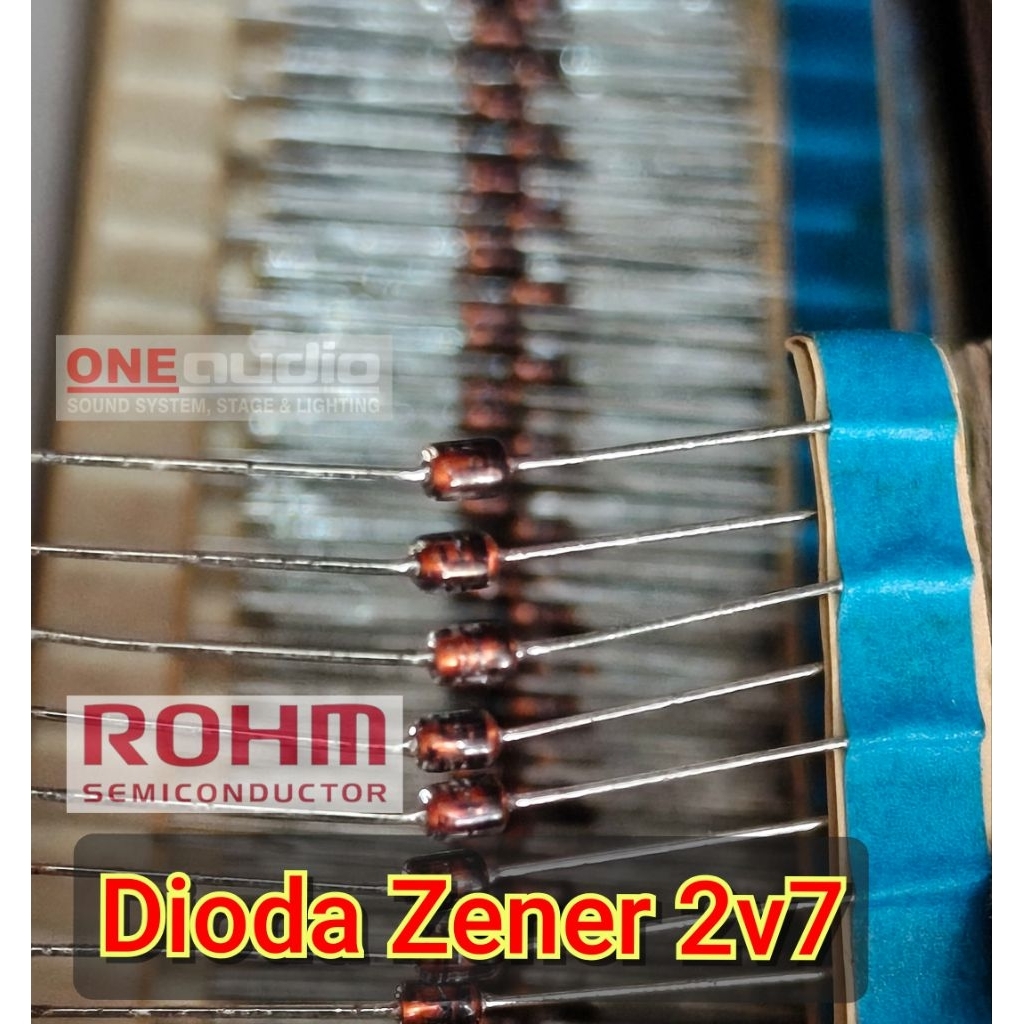 Dioda Zener 2v7 0.5 wat Renteng produk ROHM