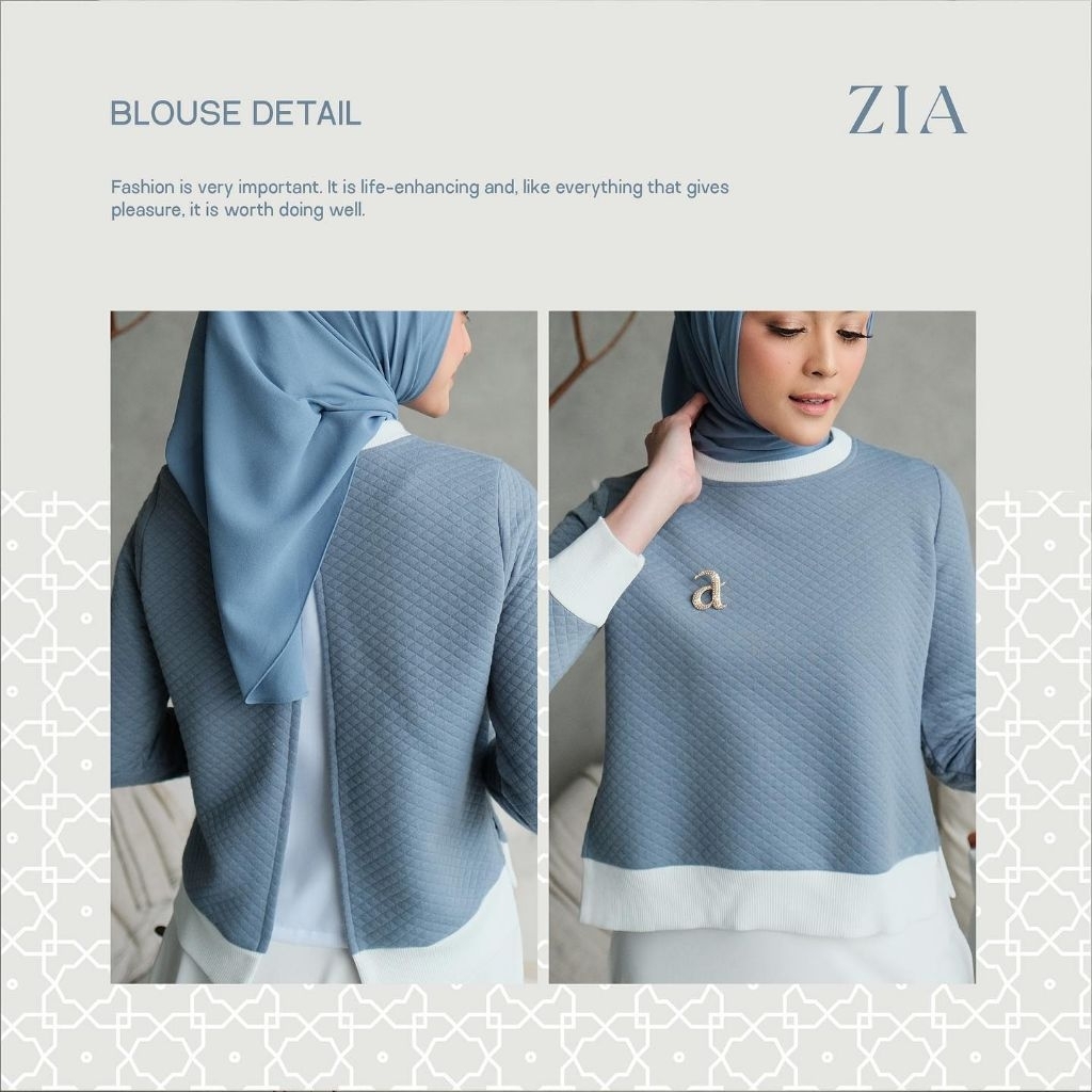Zia blouse abu xs by aneuku preloved