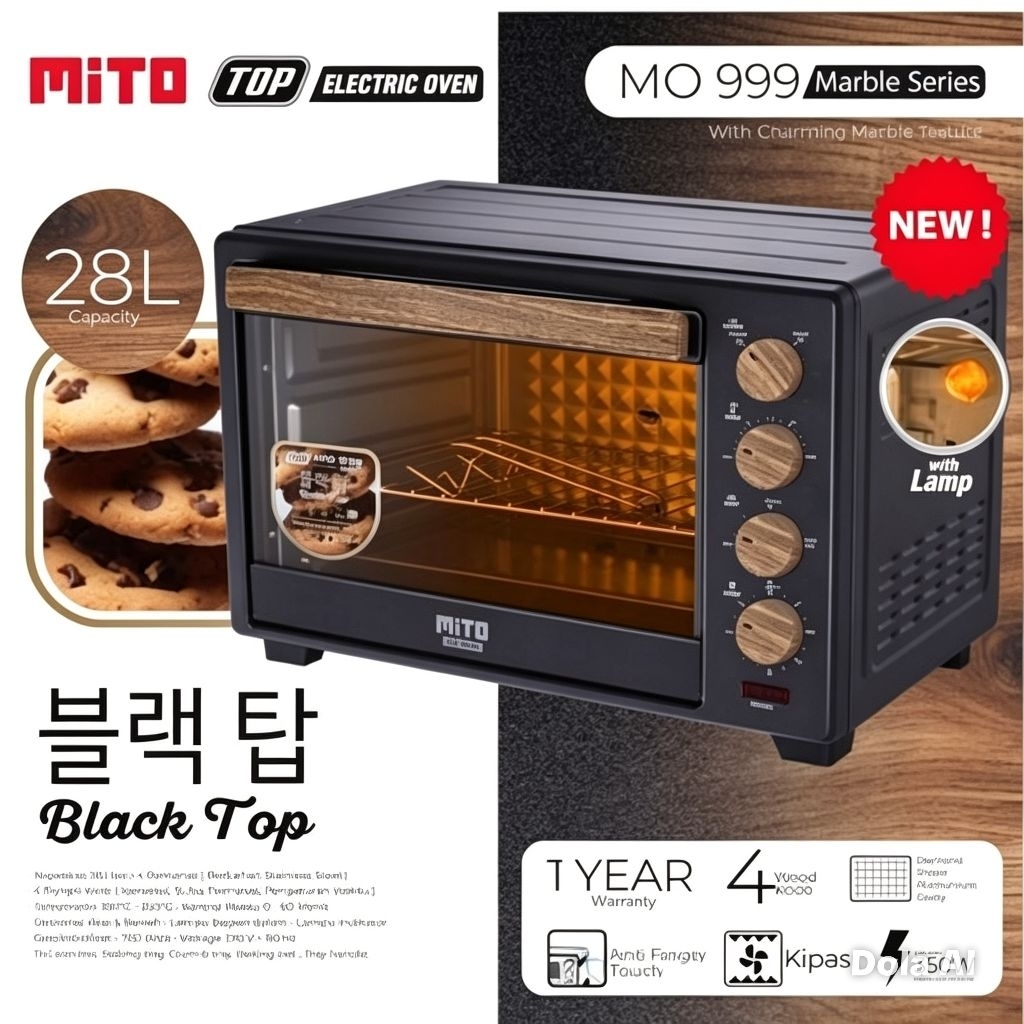 Mito Oven Listrik 28 Liter MO-888