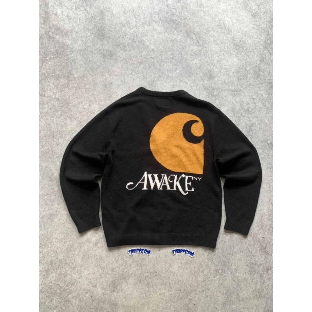 Carhartt WIP X AWAKE NY Cardigan black