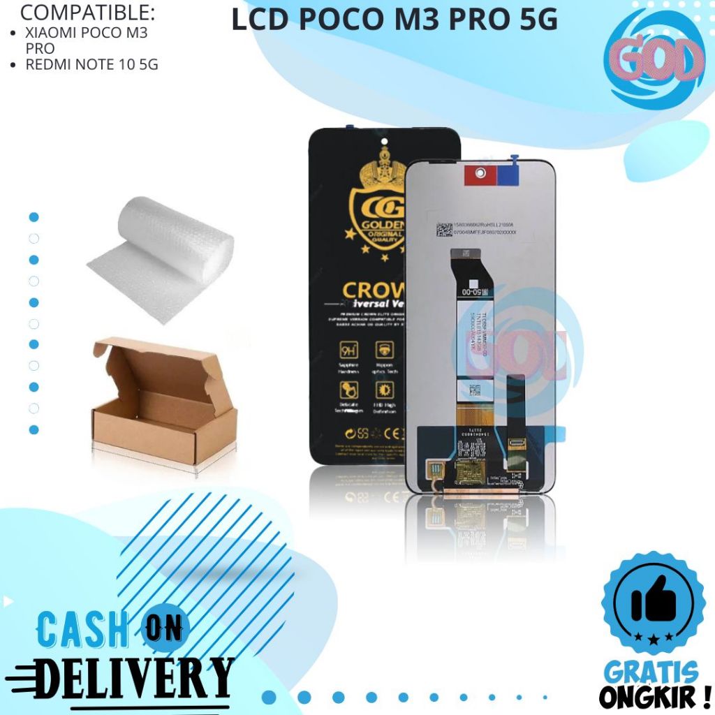 LCD TOUCHSCREEN XIAOMI REDMI NOTE 10 5G / POCOPHONE M3 PRO 5G / LCD POCO M3 PRO 5G