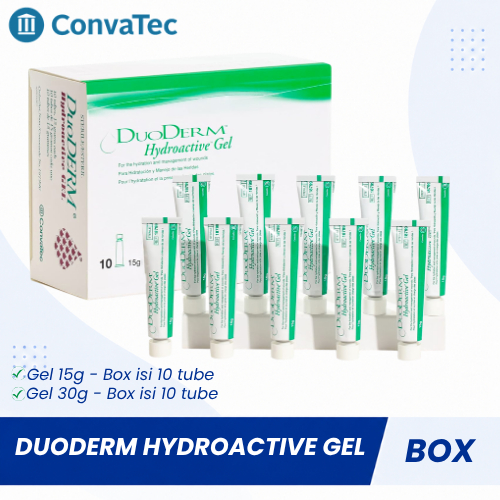 Duoderm Hydroactive Gel 15g 30g Box Gel Luka Diabetes & Dekubitus