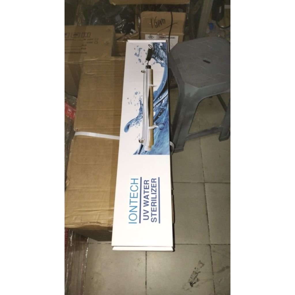 Lampu UV Ultraviolet Depot isi ulang Galon Ro 8Gpm