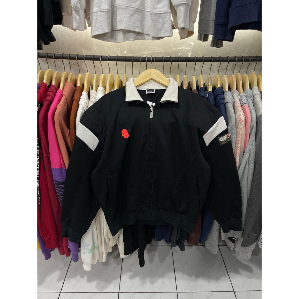 VINTAGE BOXY JACKET GEOTECH JAPAN HITAM