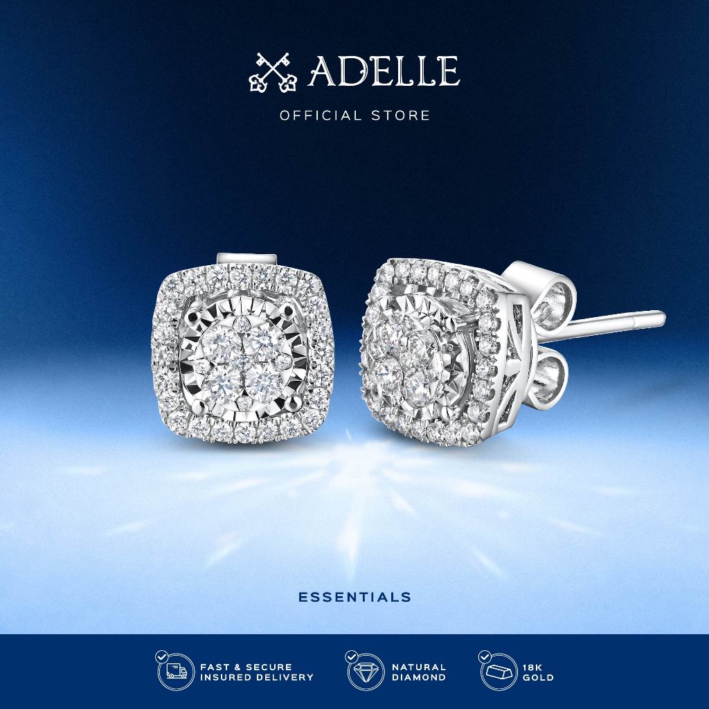 Adelle Jewellery - Essentials Ivory Earrings - Anting Emas Berlian