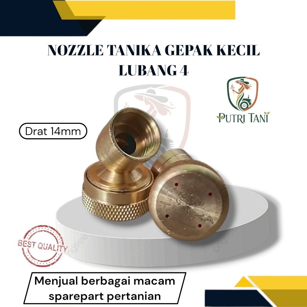 NOZZLE TANIKA GEPAK LUBANG 4 | NOZZLE TANIKA ORIGINAL