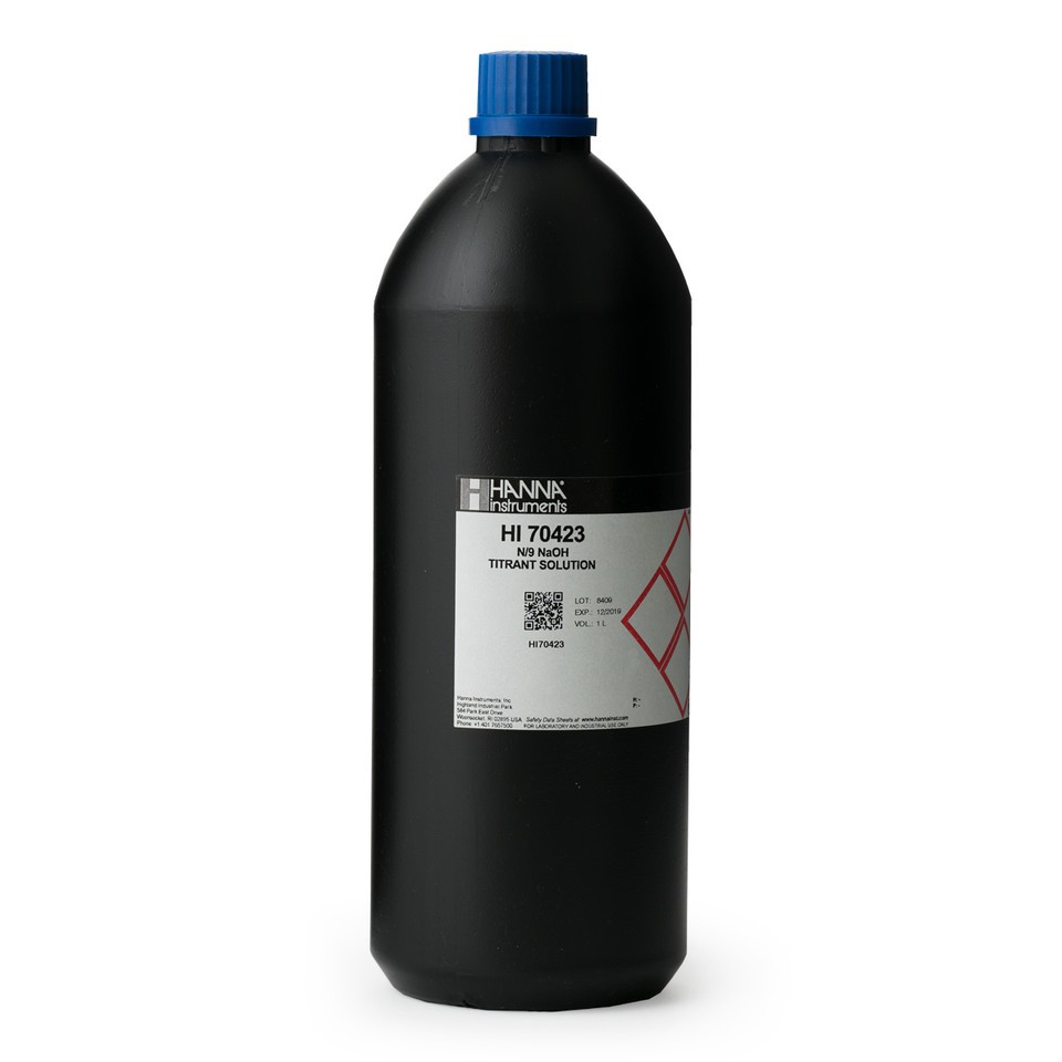 Hanna HI70423 Sodium Hydroxide 0.11N (N/9), 1L