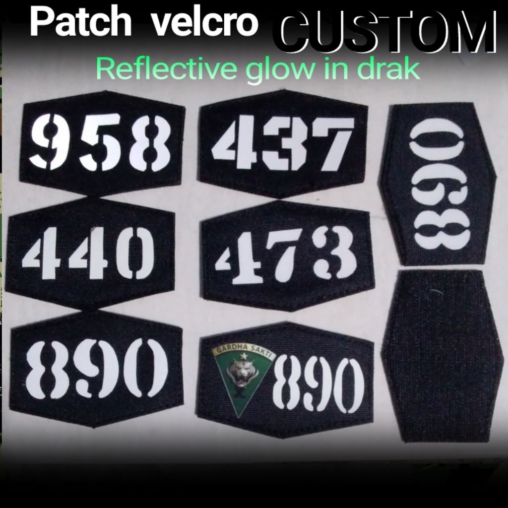 patch laser custom bhan berubah warna