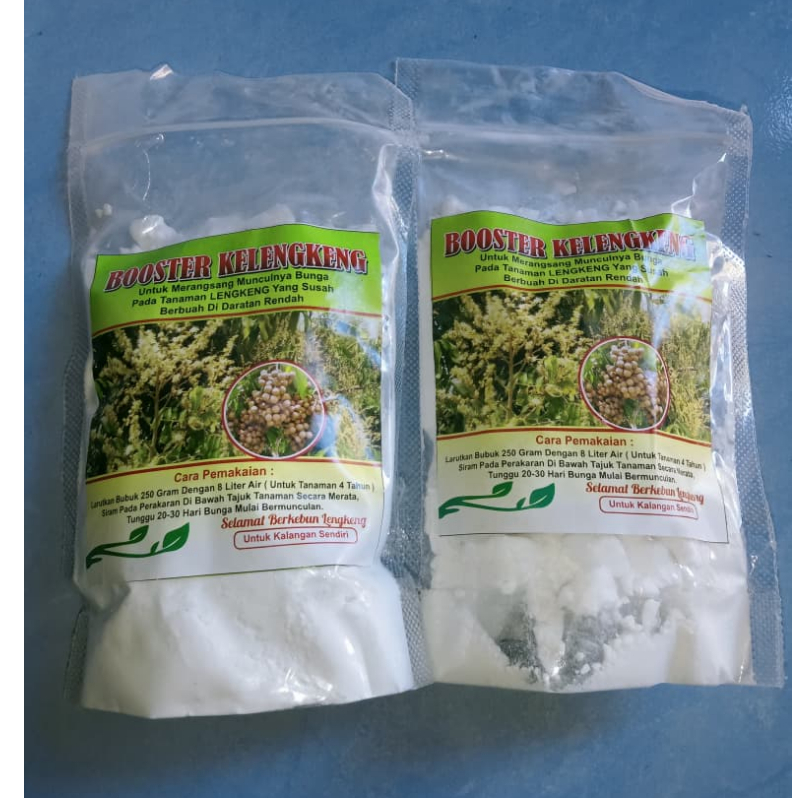 boster kelengkeng 100% original postasium cloride 250 gram perangsang bunga Kelengkeng