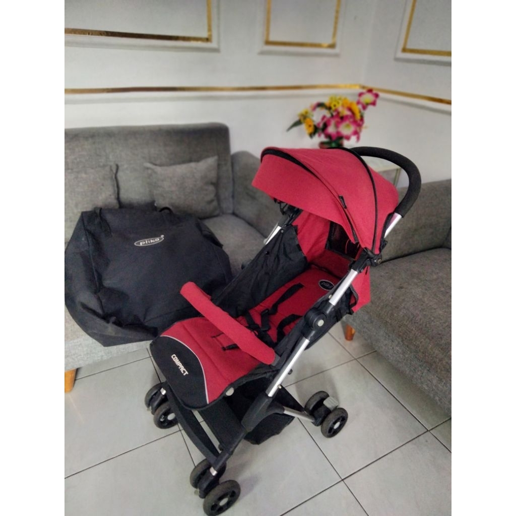 stroller Pliko cabin size preloved
