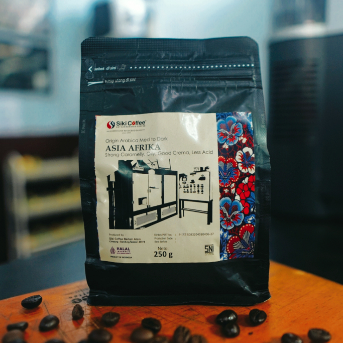 Kopi asia afrika 100gr Arabika100% kopi by siki kopi