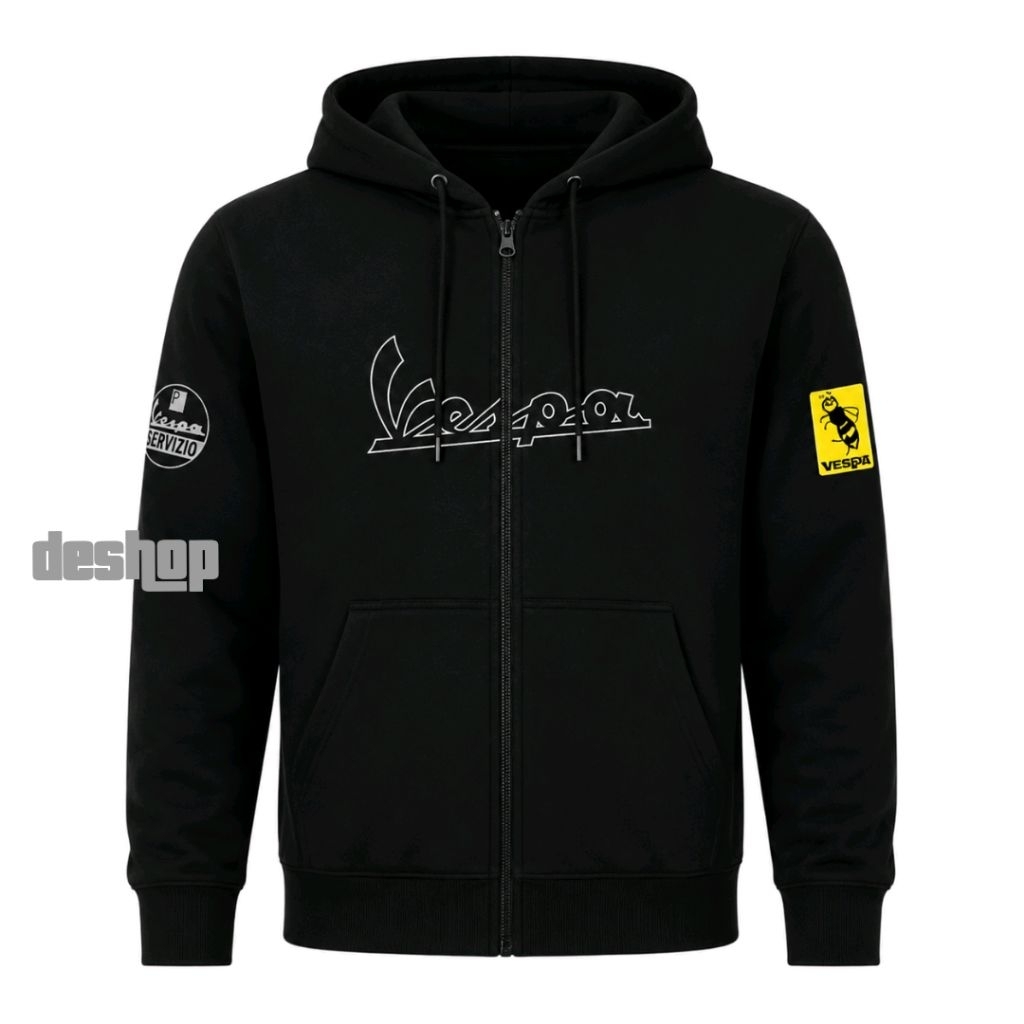Sweater - Jaket - Hoodie - Zipper - Vespa Piaggio
