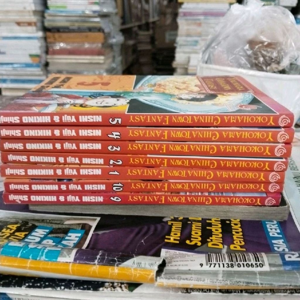 komik Yokohama China town fantasy