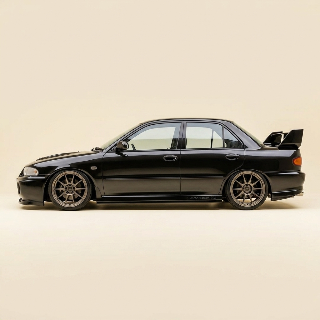 bodykit belakang full bumper Evo 3