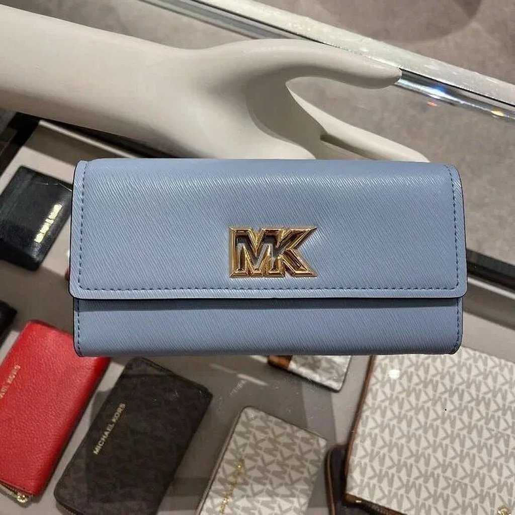 MICHAEL KORS LARGE SAFFIANO LEATHER BIFOLD WALLET