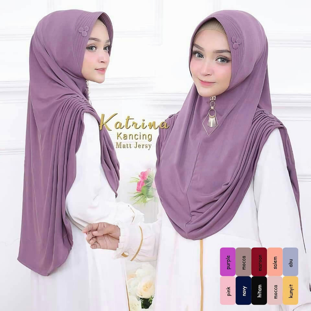 Jilbab Instan Donita bergo / vanilla hijab / jilbab murah ./ khimar murah