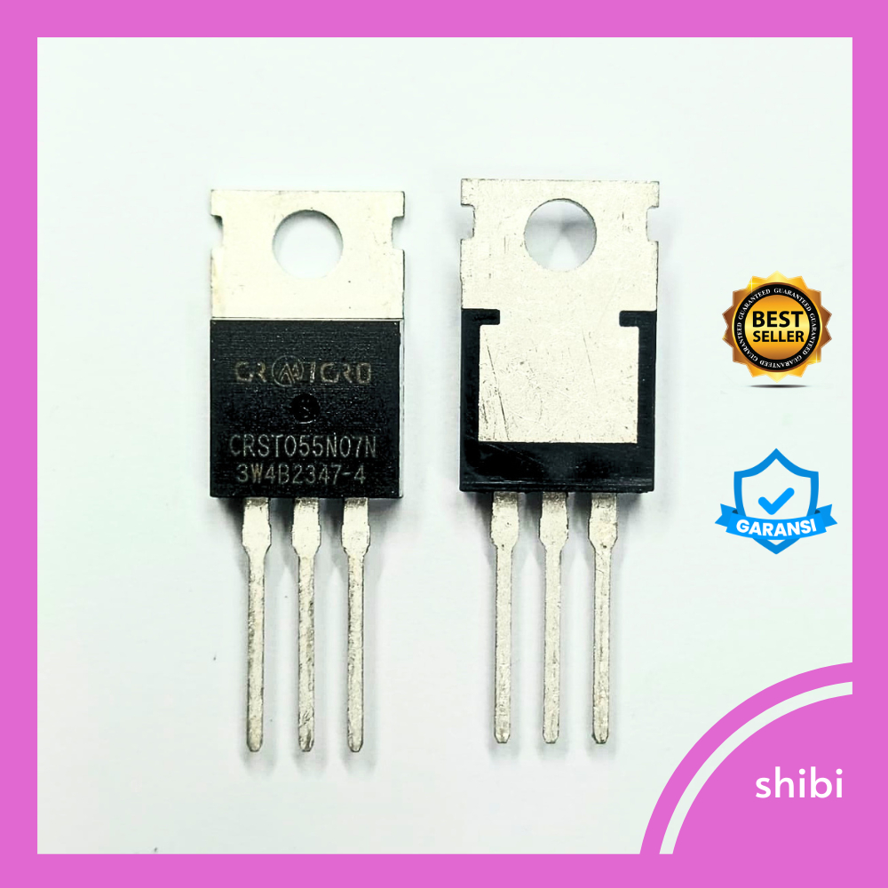 CRST055N07N GARANSI Mosfet FET CRST 055N07N 70V 120A Sepeda Listrik