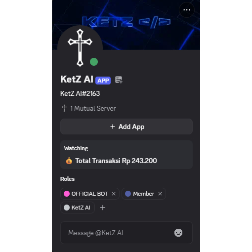 Jasa Pembuatan Bot Discord Custom