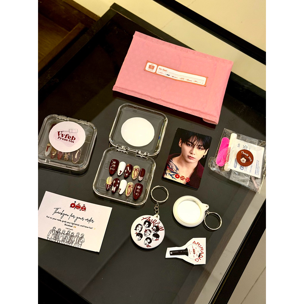NAIL ART PRESS ON BTS ARIRANG