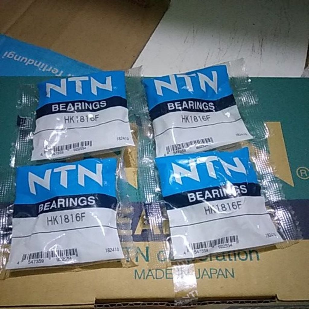ASLI JEPANG NEEDLE BEARING HK 1816 F HK1816 NTN