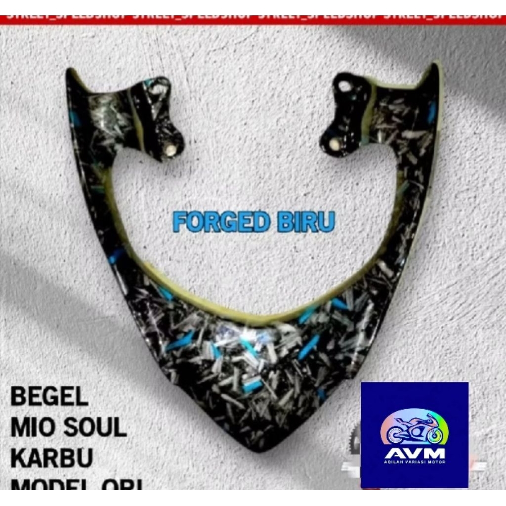 BEHEL MIO SOUL MODEL ORI KARBON FORGED BEGEL MIO SOUL KARBON FORGED PLANGER JOK BELAKANG MIO SOUL MO