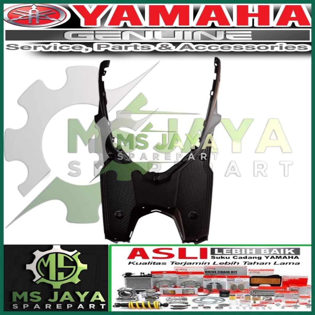 BORDES COVER PIJAKAN KAKI MIO M3 125 ORIGINAL ASLI YAMAHA 2PH-F7481-00