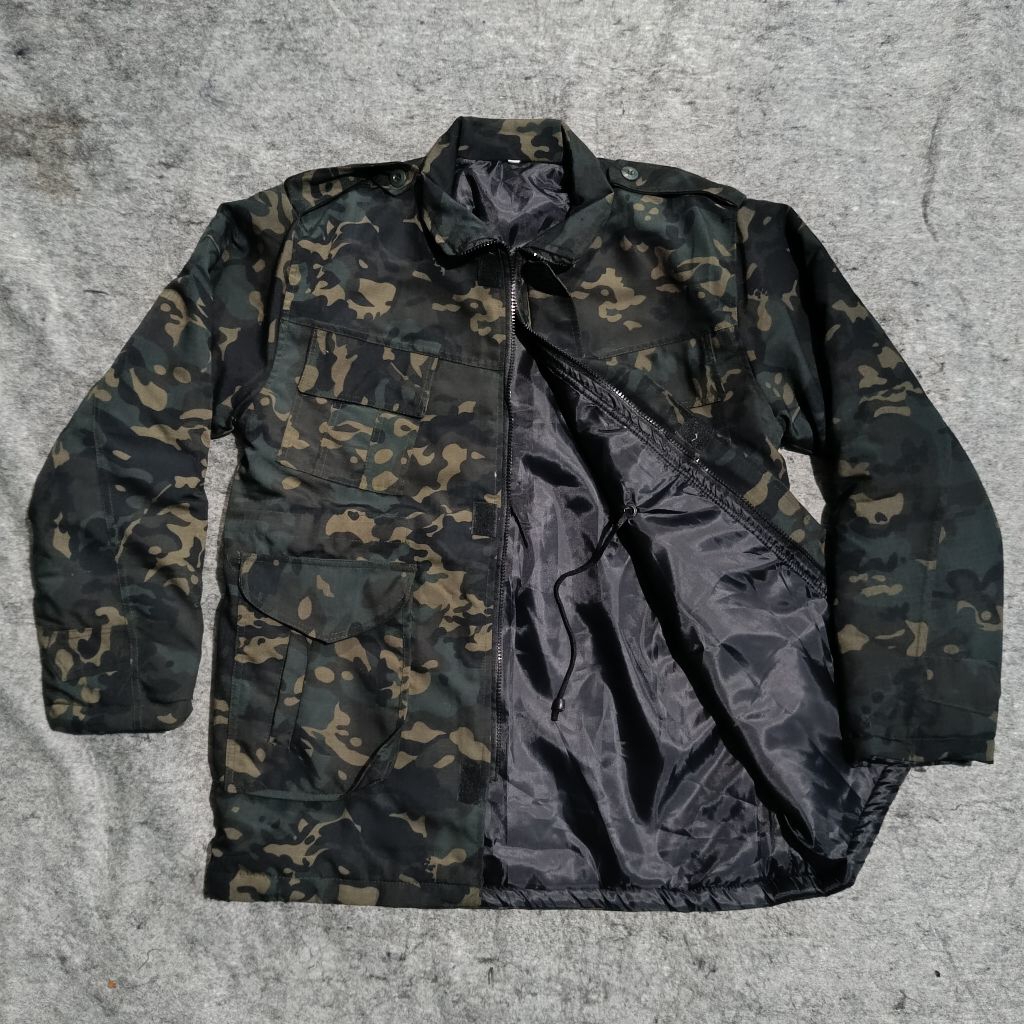 Jaket Tactical Multicam Premium / Jaket Loreng Multicam / Jaket Multicam