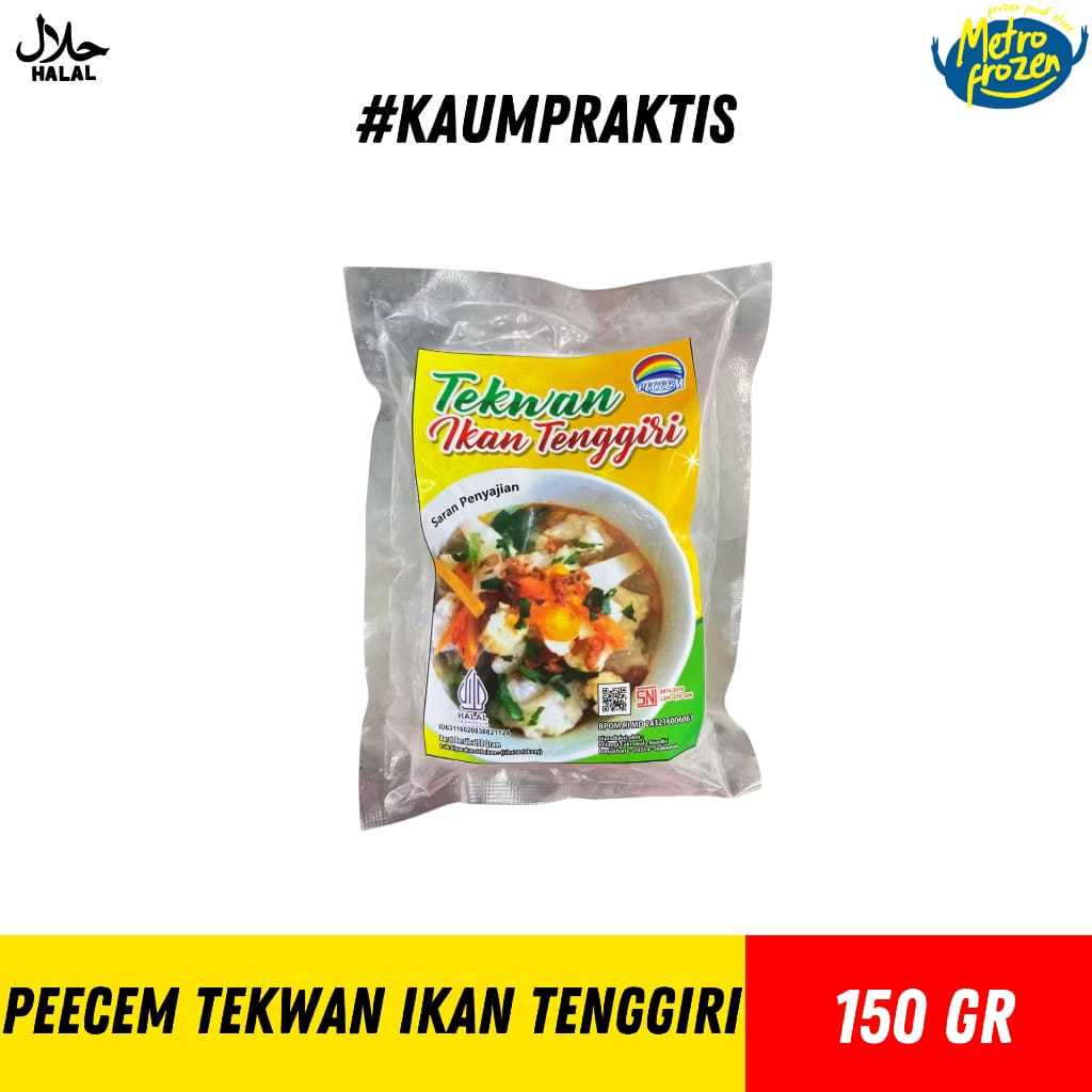 PEECEM Tekwan Ikan Tenggiri 150gr //tekwan khas Palembang //tekwan instan Banjarmasin