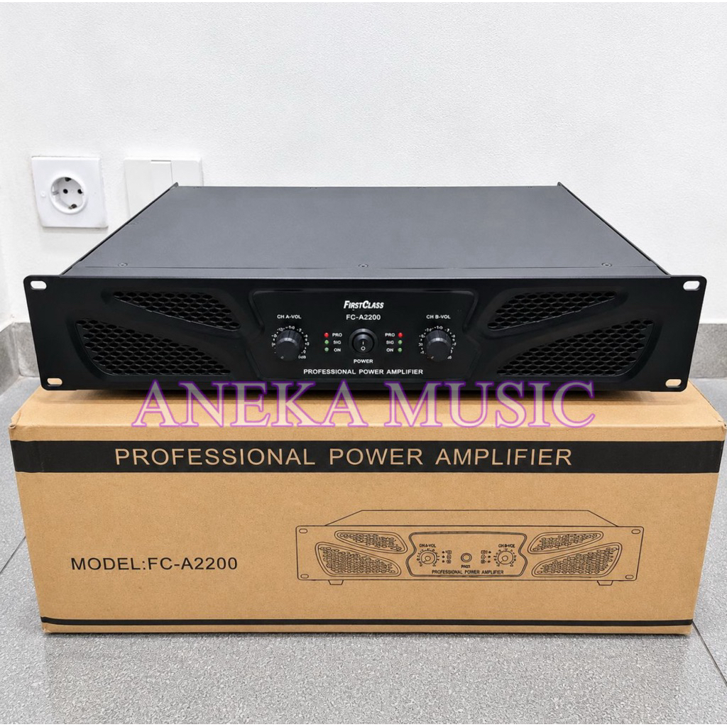 POWER AMPLIFIER FIRSTCLASS FC A2200 / FC A 2200 / FCA 2200