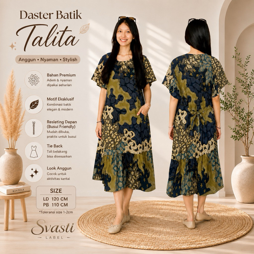 Daster Rampel Talita