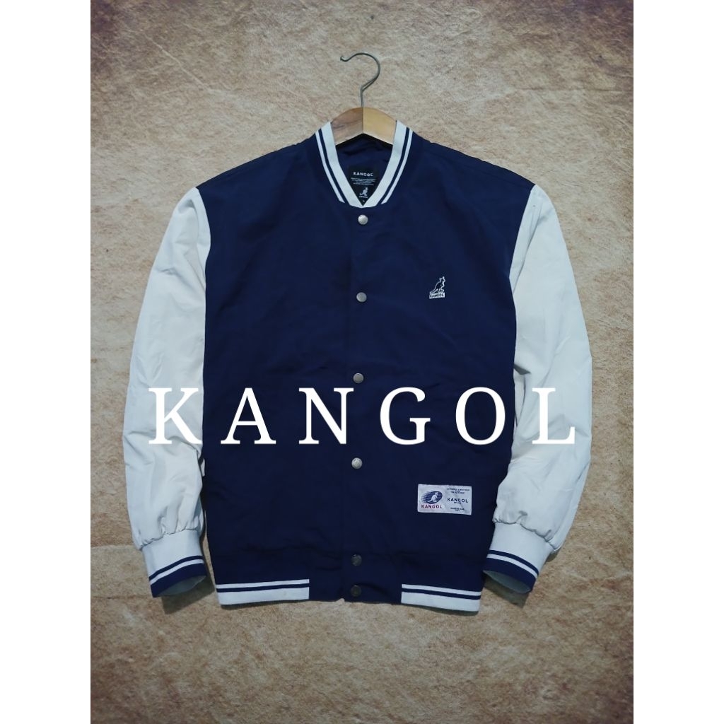 Jaket varsity keren KANGOL recomend bekas murah