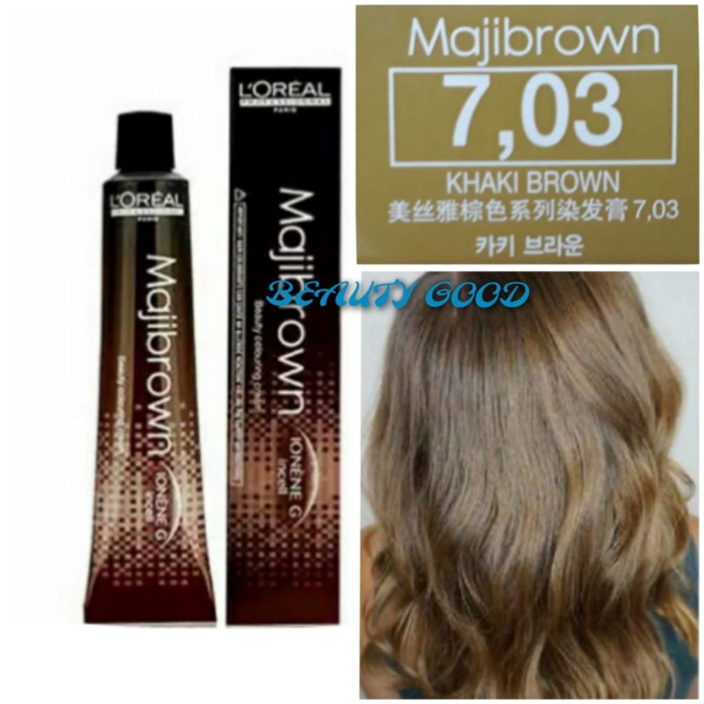 LOREAL MAJIBROWN B.7.03 KHAKI BROWN