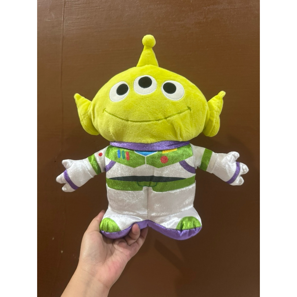 Boneka Karakter Alien Kostum Buzz Lightyear TOY STORY size 29cm Original / Boneka Alien Toy Story Ko