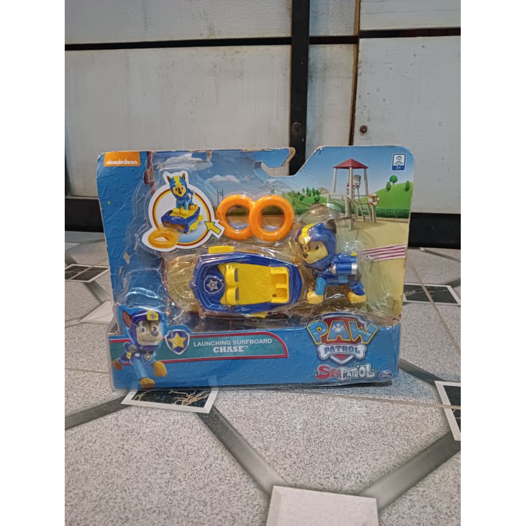 Paw Patrol Sea Patrol Launching Surfboard Chase (NOS)