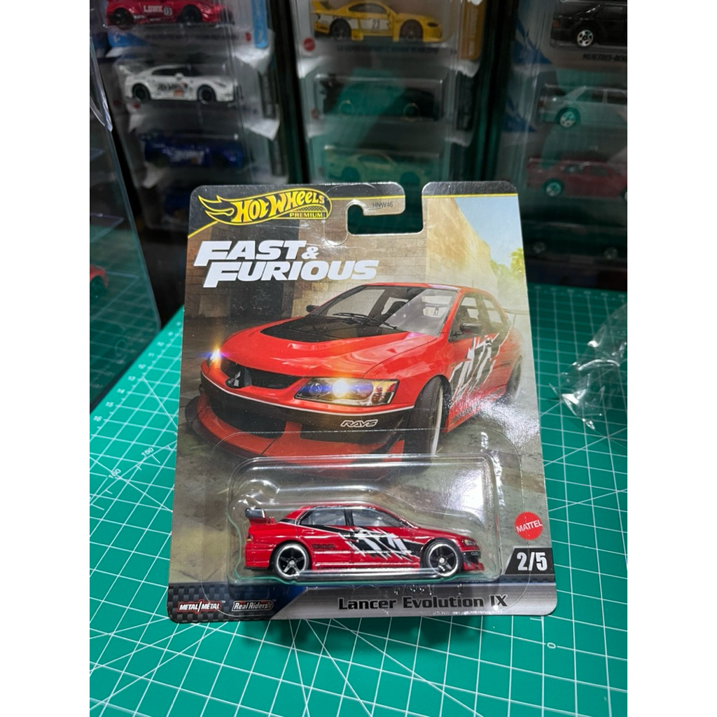 hot wheels lancer evolution IX fast and furious premium