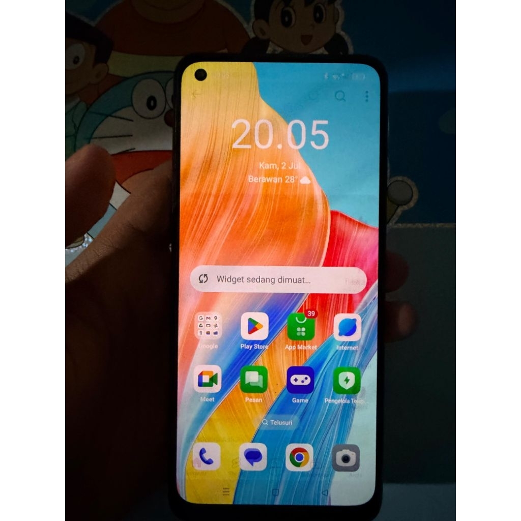 Oppo a78 4g ram 8/256gb siap pakai ori semua