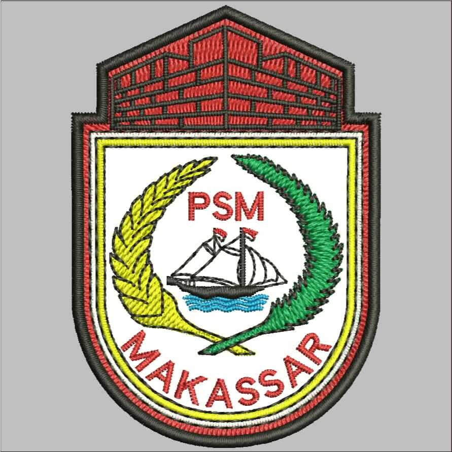 PATCH BORDIR LOGOEMBLEM GAMBAR PSM MAKASSAR TESTIMONI-DEB