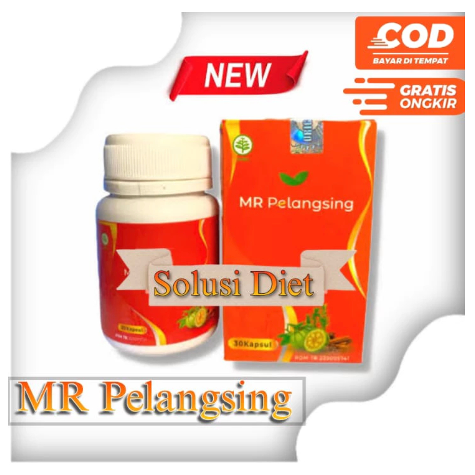 Mr Pelangsing badan original BPOM