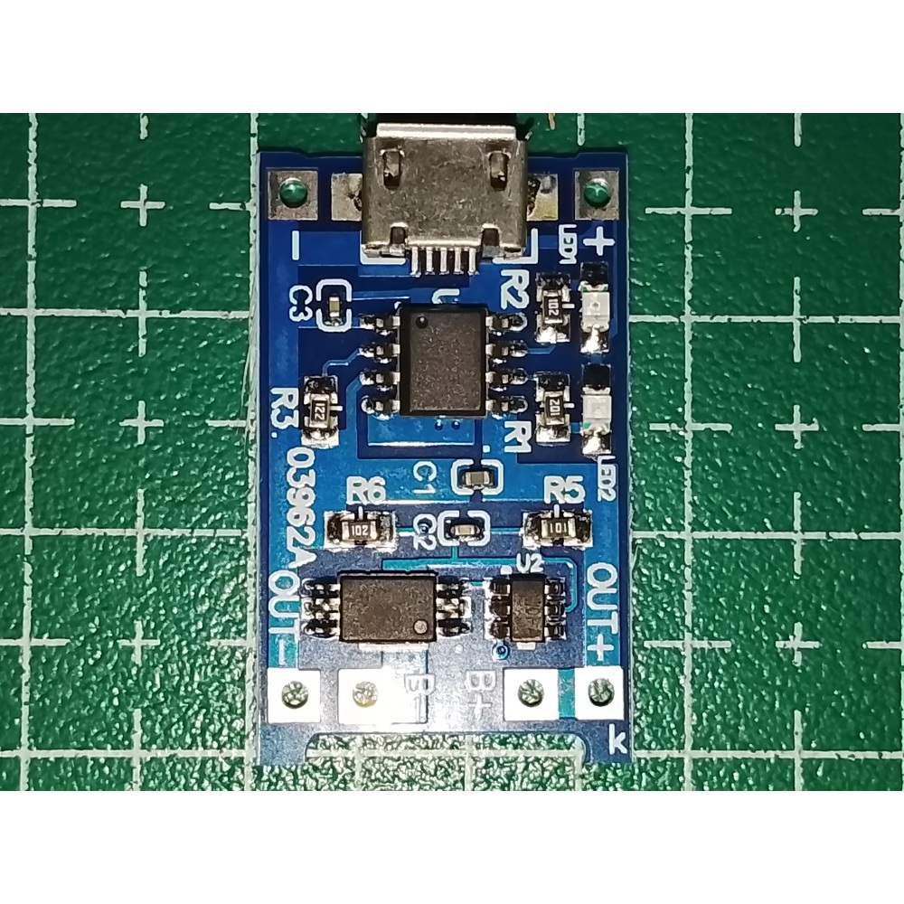 TP4056 Modul Charger Micro USB Full Protection
