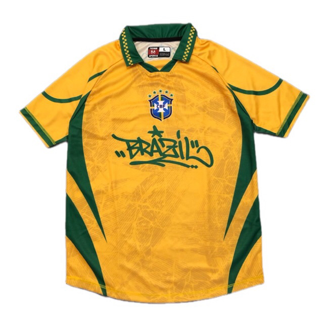 JERSEY BRAZIL VINTAGE | JERSEY PRINTING | JERSEY RETRO BRAZIL | JERSEY CASUAL | JERSEY BOLA MURAH