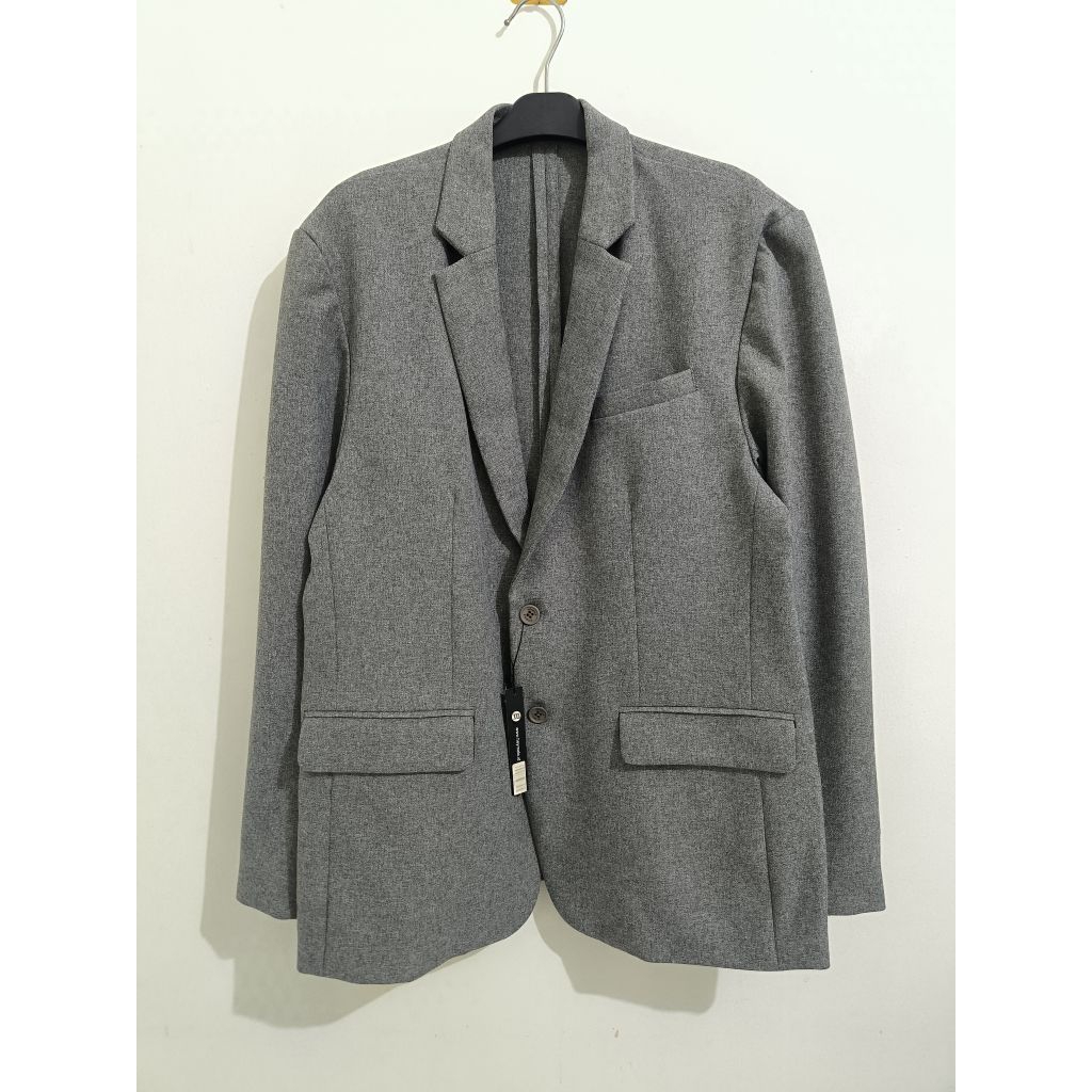 Heymale Blazer Jacket Jas Outer Grey XXL Slimfit fit L-XL BNWT