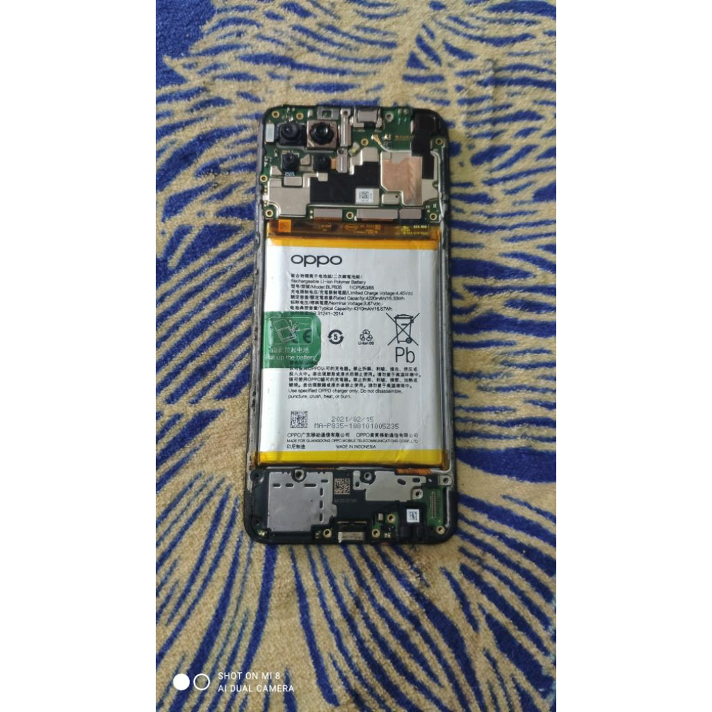 MESIN OPPO RENO 5F NORMAL