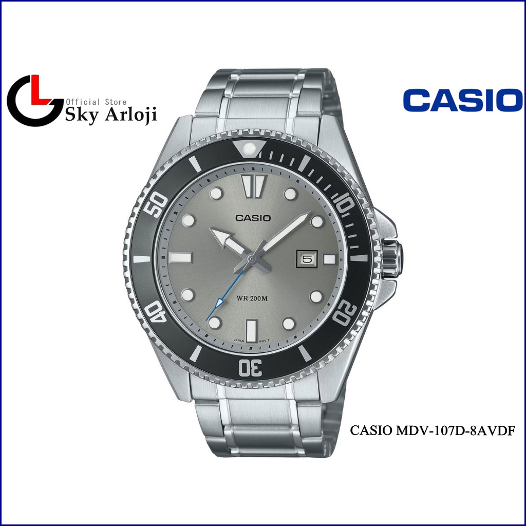CASIO MDV-107D-8AVDF Marlin Duro Diver 200M CASIO MDV-107D-8A